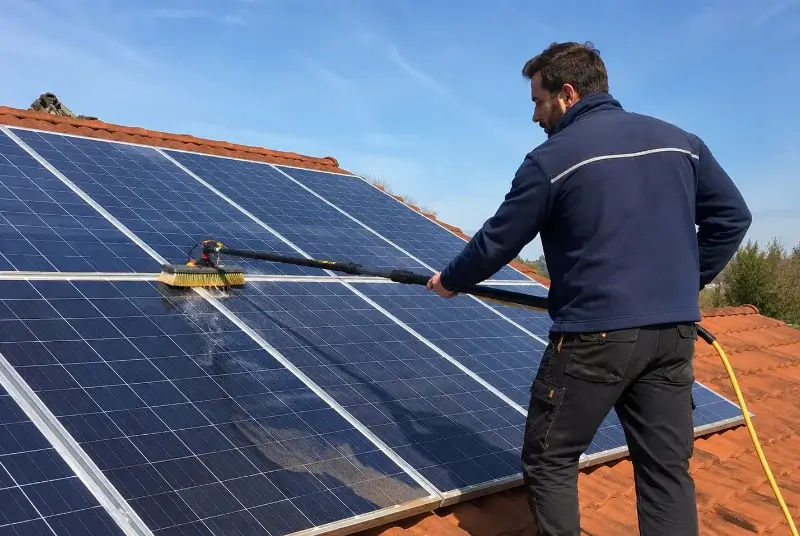 Nettoyage et entretien de panneaux solaires à Tarabel